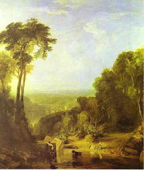 Joseph Mallord William Turner Crossing the Brook oil painting picture
